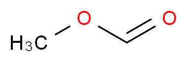 methyl formate_分子结构_CAS_107-31-3