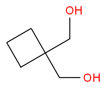 1,1-Cyclobutanedimethanol_分子结构_CAS_4415-73-0)