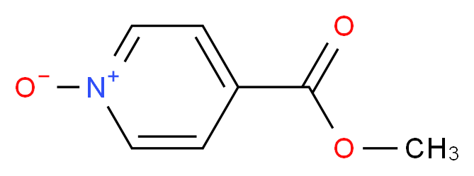 4-(Methoxycarbonyl)pyridine 1-oxide_分子结构_CAS_3783-38-8)