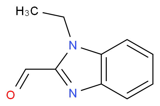 1-ethyl-1H-1,3-benzodiazole-2-carbaldehyde_分子结构_CAS_)