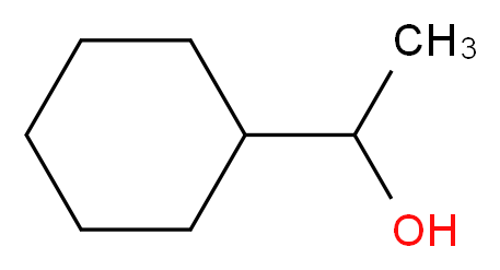 1-CYCLOHEXYLETHANOL_分子结构_CAS_1193-81-3)