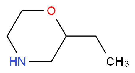 2-Ethylmorpholine_分子结构_CAS_52769-10-5)