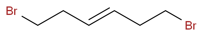 (3E)-1,6-Dibromo-3-hexene _分子结构_CAS_59533-63-0)