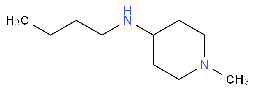 N-Butyl-1-methylpiperidin-4-amine_分子结构_CAS_)
