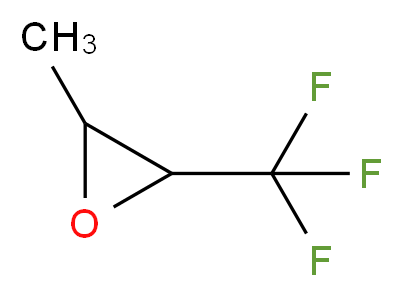 2-methyl-3-(trifluoromethyl)oxirane_分子结构_CAS_406-30-4