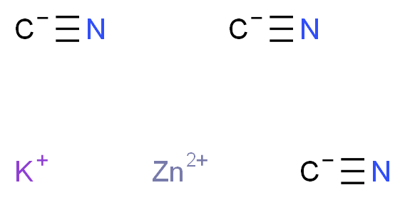 POTASSIUM ZINC CYANIDE_分子结构_CAS_)