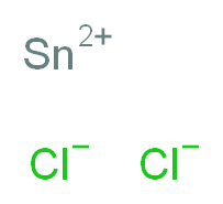 氯化锡 (II), 超干_分子结构_CAS_7772-99-8)