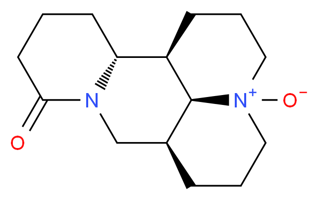 (4(1)S,7aS,13aR,13bR)-10-oxohexadecahydrodipyrido[2,1-f:3',2',1'-ij][1,6]naphthyridine 4-oxide_分子结构_CAS_)