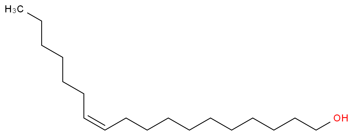 (11Z)-octadec-11-en-1-ol_分子结构_CAS_62972-93-4