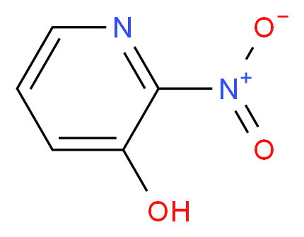 2-Nitropyridin-3-ol_分子结构_CAS_15128-82-2)