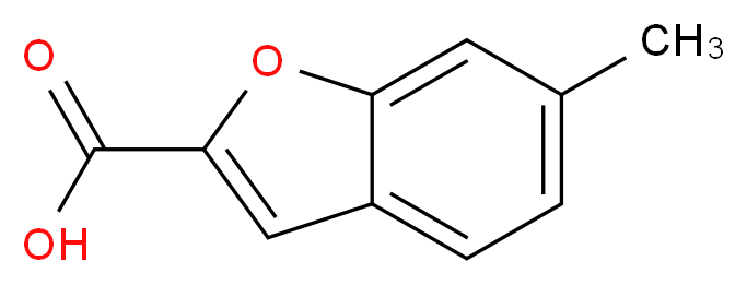 6-Methyl-benzofuran-2-carboxylic acid_分子结构_CAS_50779-65-2)