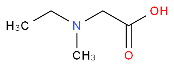 [Ethyl(methyl)amino]acetic acid_分子结构_CAS_740792-70-5)