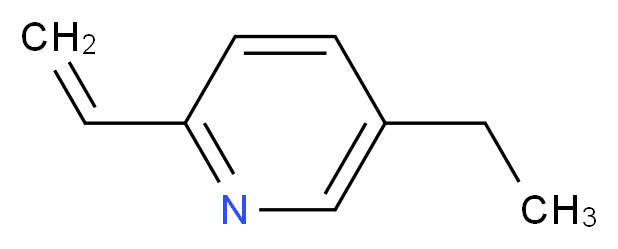 5-Ethyl-2-vinylpyridine_分子结构_CAS_5408-74-2)