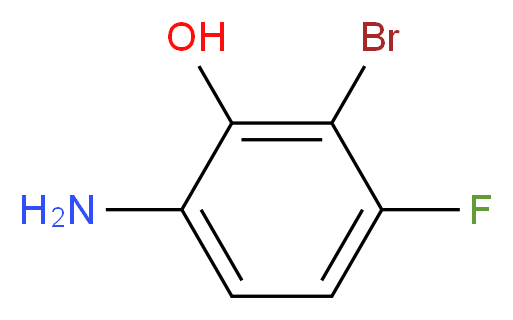 6-Amino-2-bromo-3-fluorophenol_分子结构_CAS_1257535-00-4)