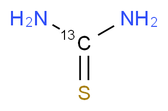 (<sup>1</sup><sup>3</sup>C)thiourea_分子结构_CAS_113899-66-4