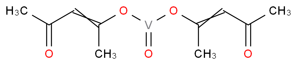 4-({oxo[(4-oxopent-2-en-2-yl)oxy]vanadio}oxy)pent-3-en-2-one_分子结构_CAS_3153-26-2