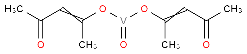 氧化二乙酰丙酮合钒_分子结构_CAS_3153-26-2)