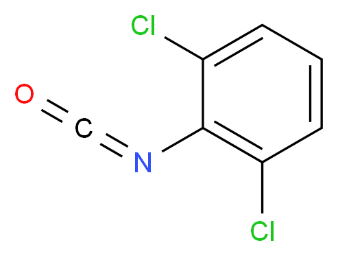 1,3-dichloro-2-isocyanatobenzene_分子结构_CAS_39920-37-1