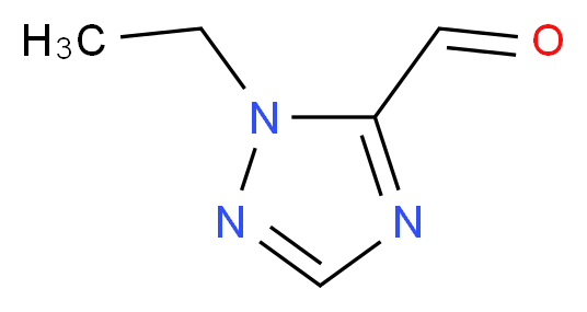1-Ethyl-1H-1,2,4-triazole-5-carbaldehyde_分子结构_CAS_675617-95-5)