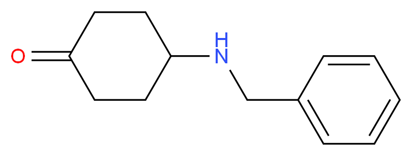 4-(benzylamino)cyclohexan-1-one_分子结构_CAS_142009-99-2