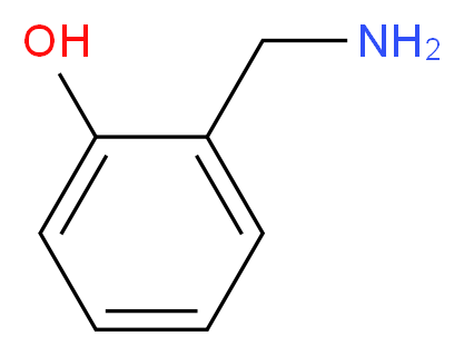 2-(Aminomethyl)phenol_分子结构_CAS_932-30-9)