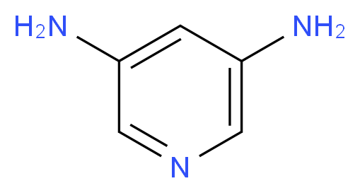 3,5-DIAMINOPYRIDINE_分子结构_CAS_4318-78-9)