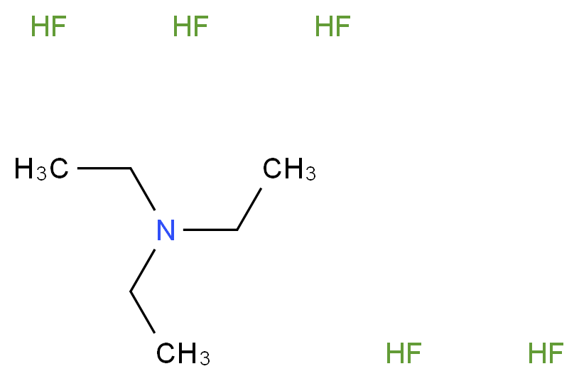 triethylamine pentahydrofluoride_分子结构_CAS_94527-74-9