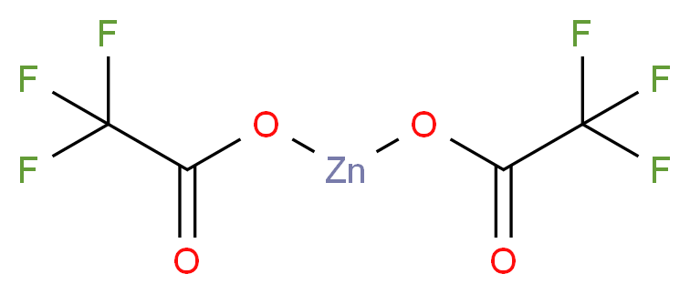 [(trifluoroacetyl)oxy]zincio 2,2,2-trifluoroacetate_分子结构_CAS_207801-31-8