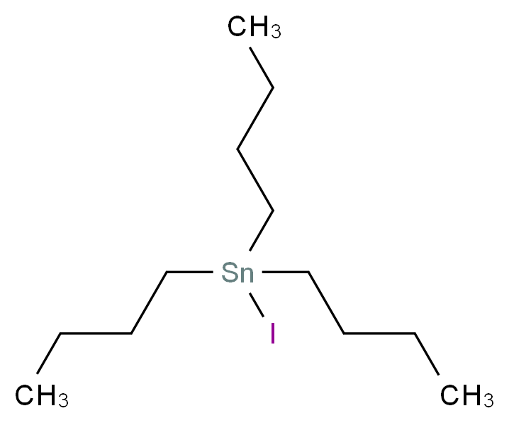 三丁基碘化锡_分子结构_CAS_7342-47-4)