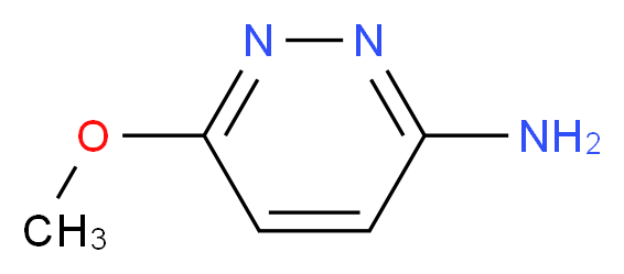 6-methoxypyridazin-3-amine_分子结构_CAS_7252-84-8