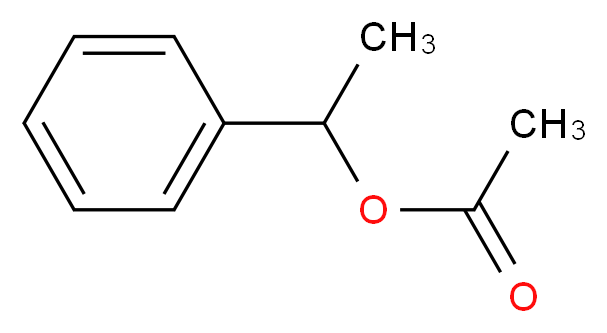 1-Phenylethyl acetate_分子结构_CAS_93-92-5)