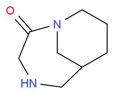 1,4-Diazabicyclo[4.3.1]decan-2-one_分子结构_CAS_1000577-75-2)