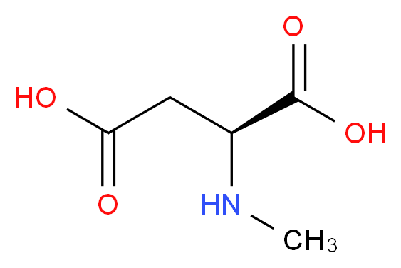 N-Methyl-L-aspartic acid_分子结构_CAS_4226-18-0)