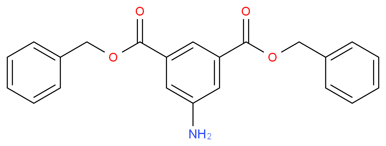 5-氨基间苯二甲酸二苄酯_分子结构_CAS_152699-63-3)