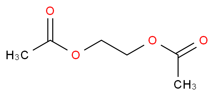 2-(acetyloxy)ethyl acetate_分子结构_CAS_111-55-7