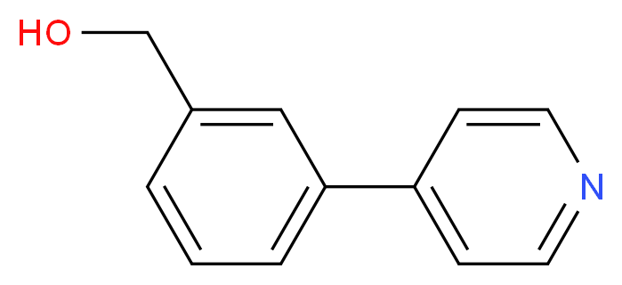 (3-pyrid-4-ylphenyl)methanol_分子结构_CAS_85553-55-5)