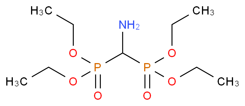 Tetraethyl (aminomethylene)bisphosphonate_分子结构_CAS_80474-99-3)