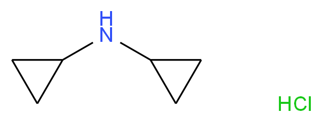 Dicyclopropylamine hydrochloride_分子结构_CAS_246257-69-2)