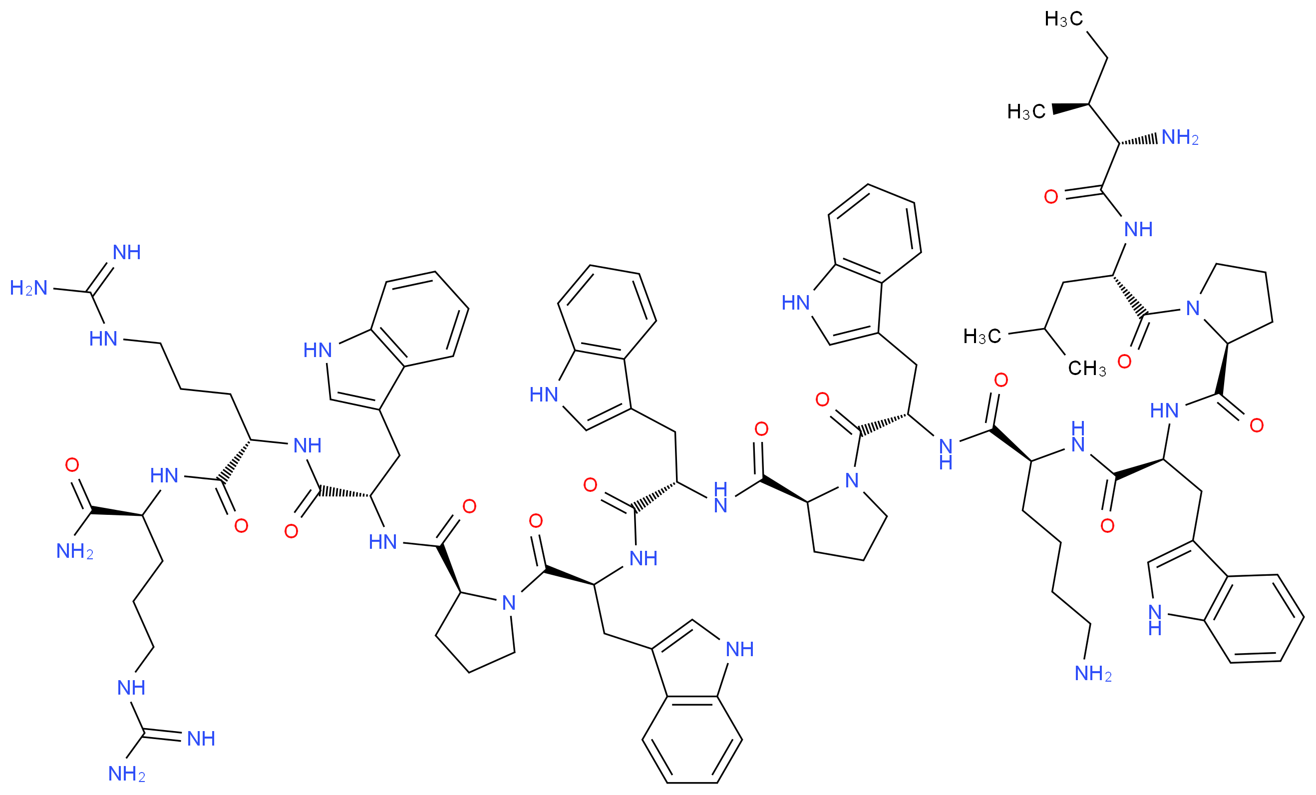 Indolicidin_分子结构_CAS_140896-21-5)