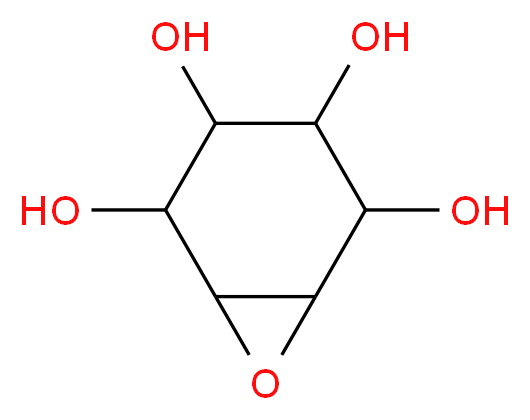 Conduritol B epoxide_分子结构_CAS_)