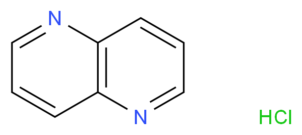 1,5-萘啶盐酸盐_分子结构_CAS_698999-42-7)