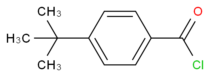 4-叔丁基苯甲酰氯_分子结构_CAS_1710-98-1)