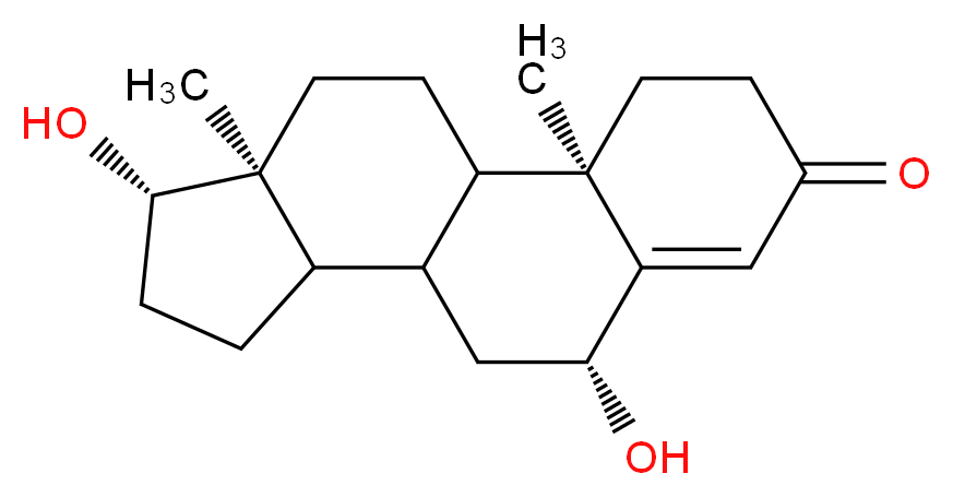 (2R,8R,14S,15S)-8,14-dihydroxy-2,15-dimethyltetracyclo[8.7.0.0<sup>2</sup>,<sup>7</sup>.0<sup>1</sup><sup>1</sup>,<sup>1</sup><sup>5</sup>]heptadec-6-en-5-one_分子结构_CAS_62-99-7