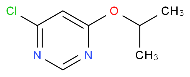 4-Chloro-6-isopropoxypyrimidine_分子结构_CAS_83774-13-4)