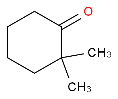 2,2-Dimethylcyclohexanone_分子结构_CAS_1193-47-1)