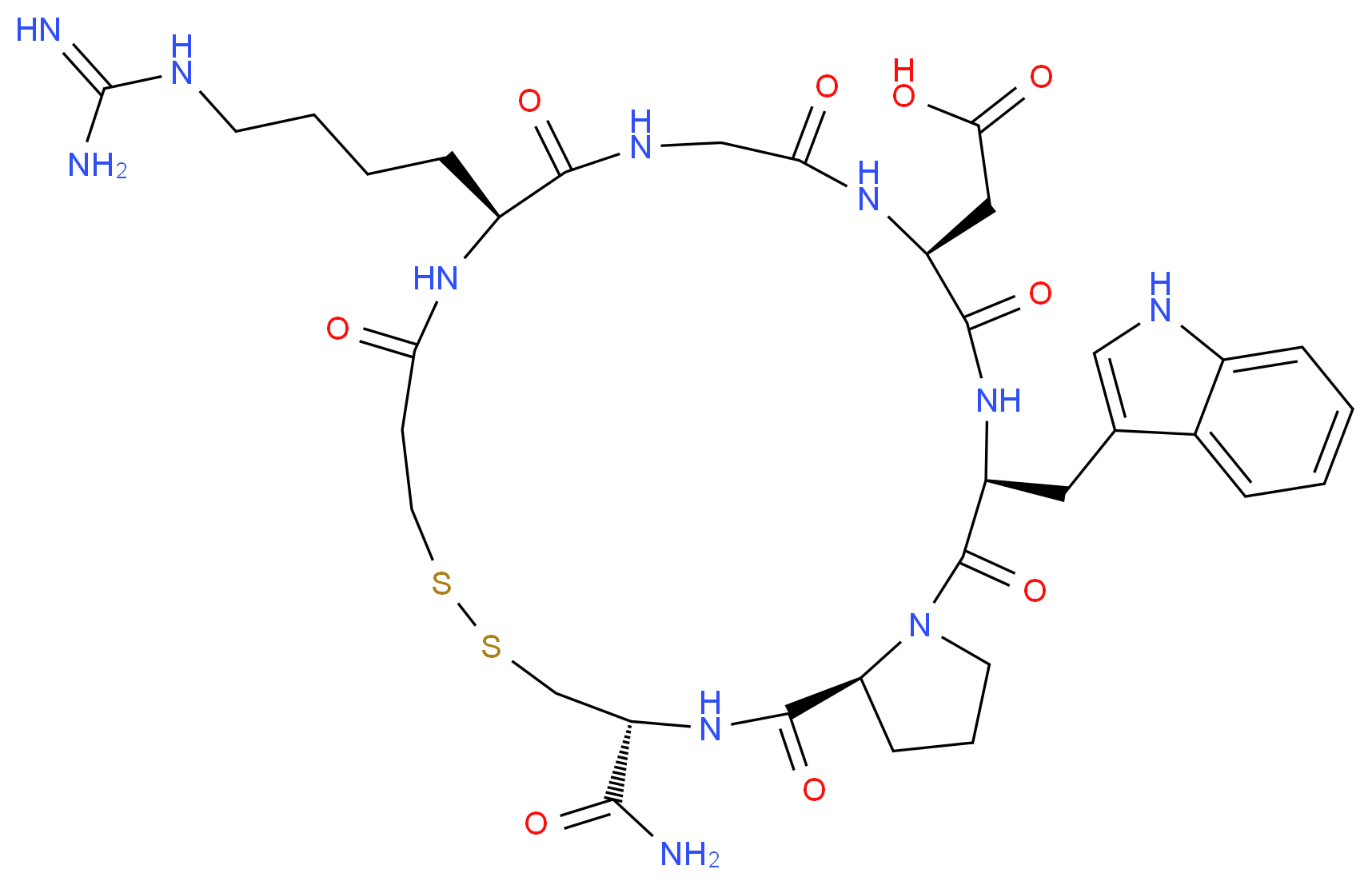 Eptifibatide_分子结构_CAS_188627-80-7)