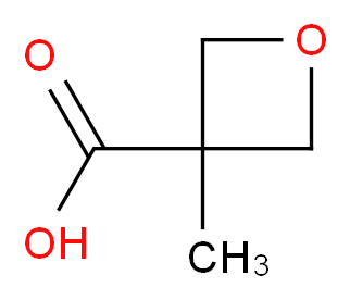 3-Methyloxetane-3-carboxylic acid_分子结构_CAS_28562-68-7)