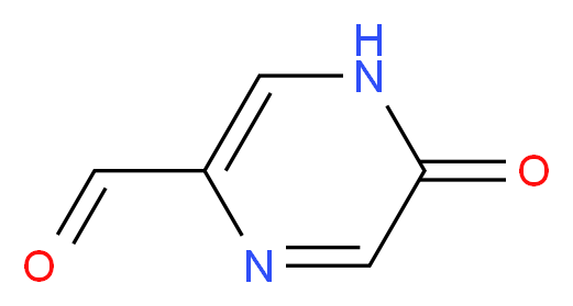 5-OXO-4,5-DIHYDROPYRAZINE-2-CARBALDEHYDE_分子结构_CAS_50866-32-5)