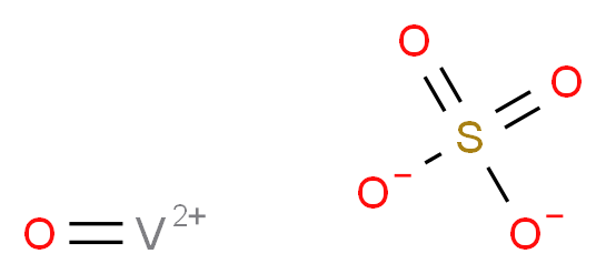 oxovanadiumbis(ylium) sulfate_分子结构_CAS_27774-13-6