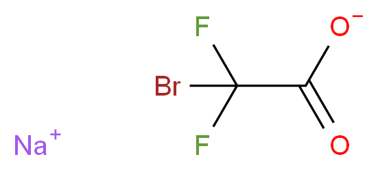 sodium 2-bromo-2,2-difluoroacetate_分子结构_CAS_84349-27-9